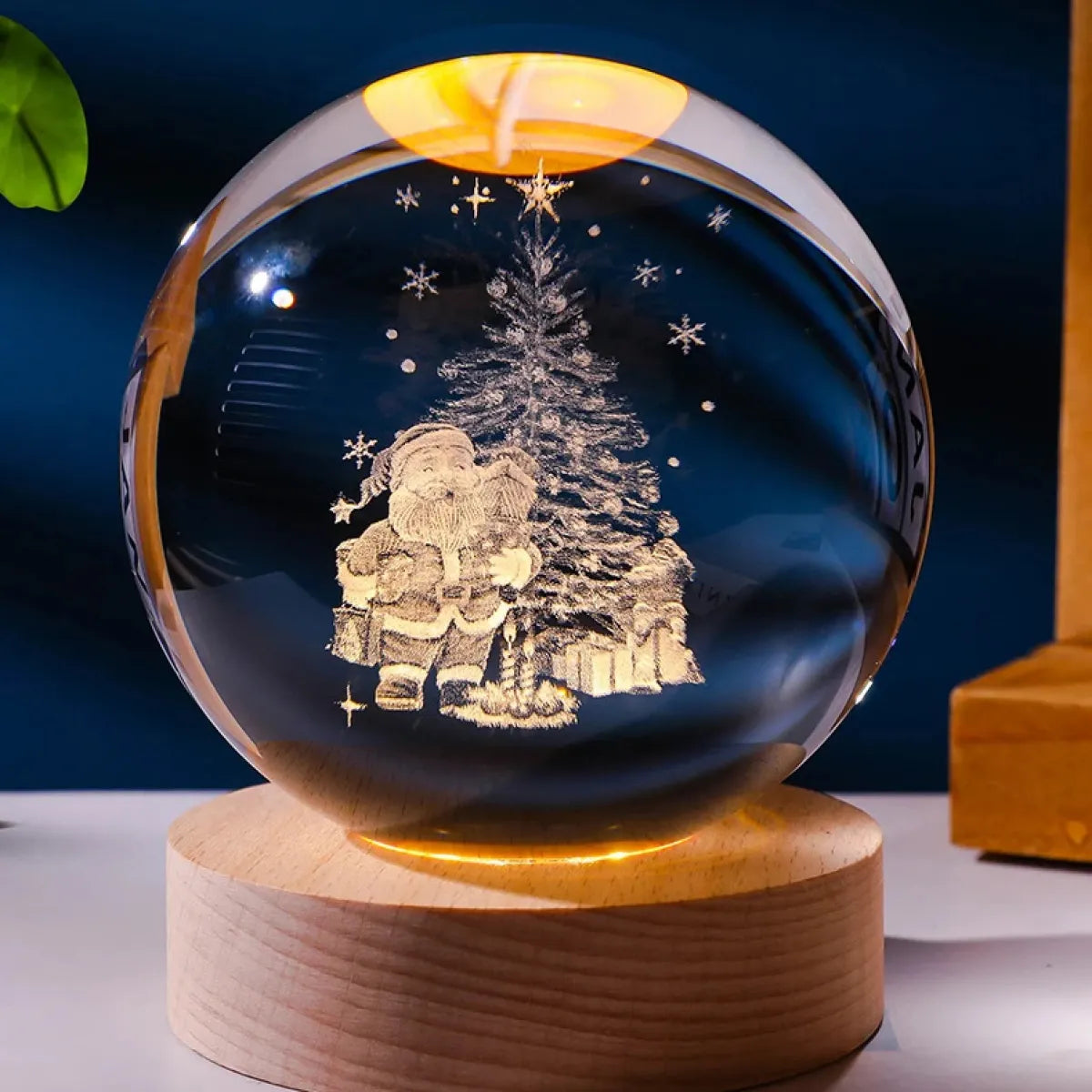 3D Galactic Crystal Lamp