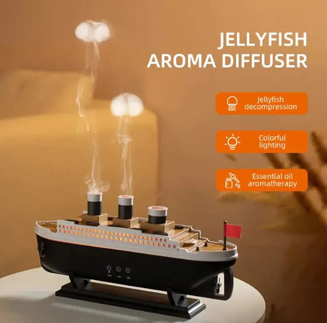 Titanic LED Humidifier & Aromatherapy Diffuser ModernoMarket