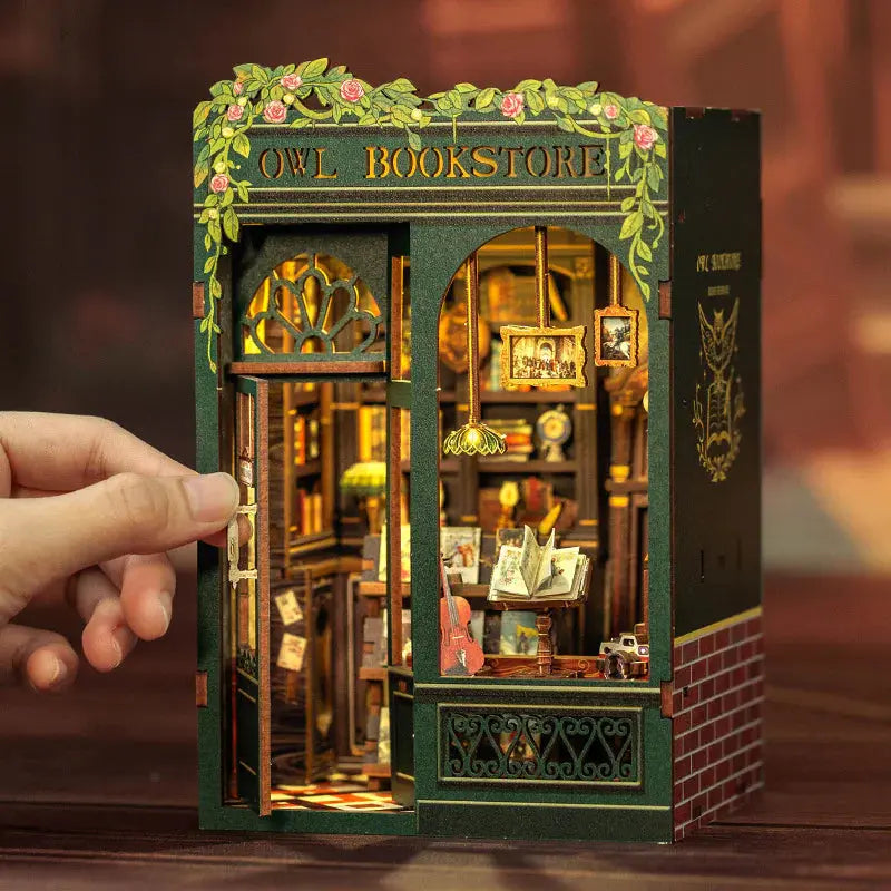 Miniature DIY Cottage Book Stand ModernoMarket